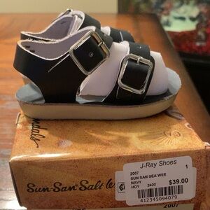 Sun-San Salt Water Sandals Navy